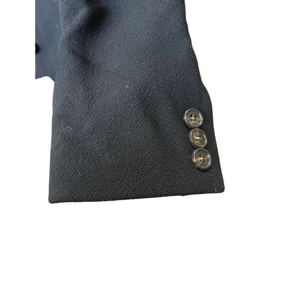 J Crew Black Lady Day Double Cloth Wool Thinsulate Coat Women’s Size 2P - Picture 4 of 7